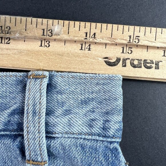 Pistola Jean Women 29x30* Bobbie High Rise Cross Over Wide Leg Blue Denim Tag 28 - Picture 16 of 16